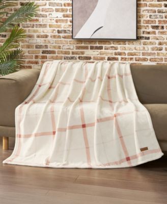 Palmdale Plaid Cozy Plush Throw, 50" x 70"