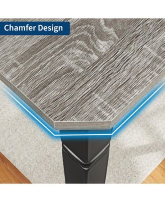 Kitchen Table 79 inch Large Industrial Dining Room Table for Dining Room, Home Office, Living Room