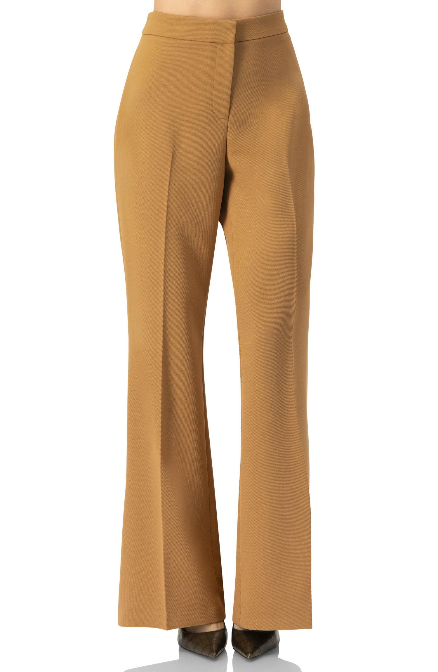 Women's Semi Flare Trousers