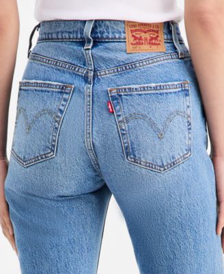 Women's 501 Curve High-Rise Straight-Leg Jeans