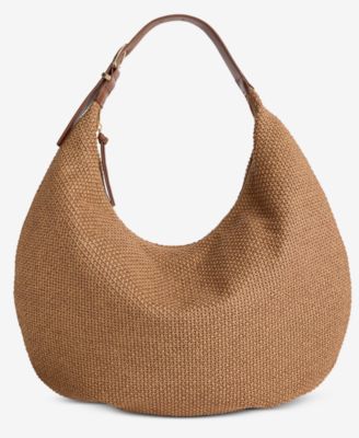 Joenii Extra-Large Straw Hobo Bag