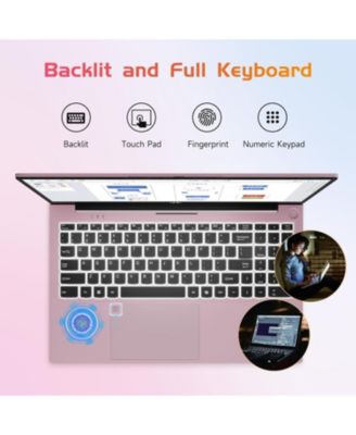 FHD Student Laptop Intel 12th Gen N100 8GB RAM 512GB SSD Backlit Keyboard