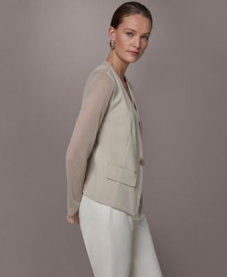 Women's One-Button Jacket