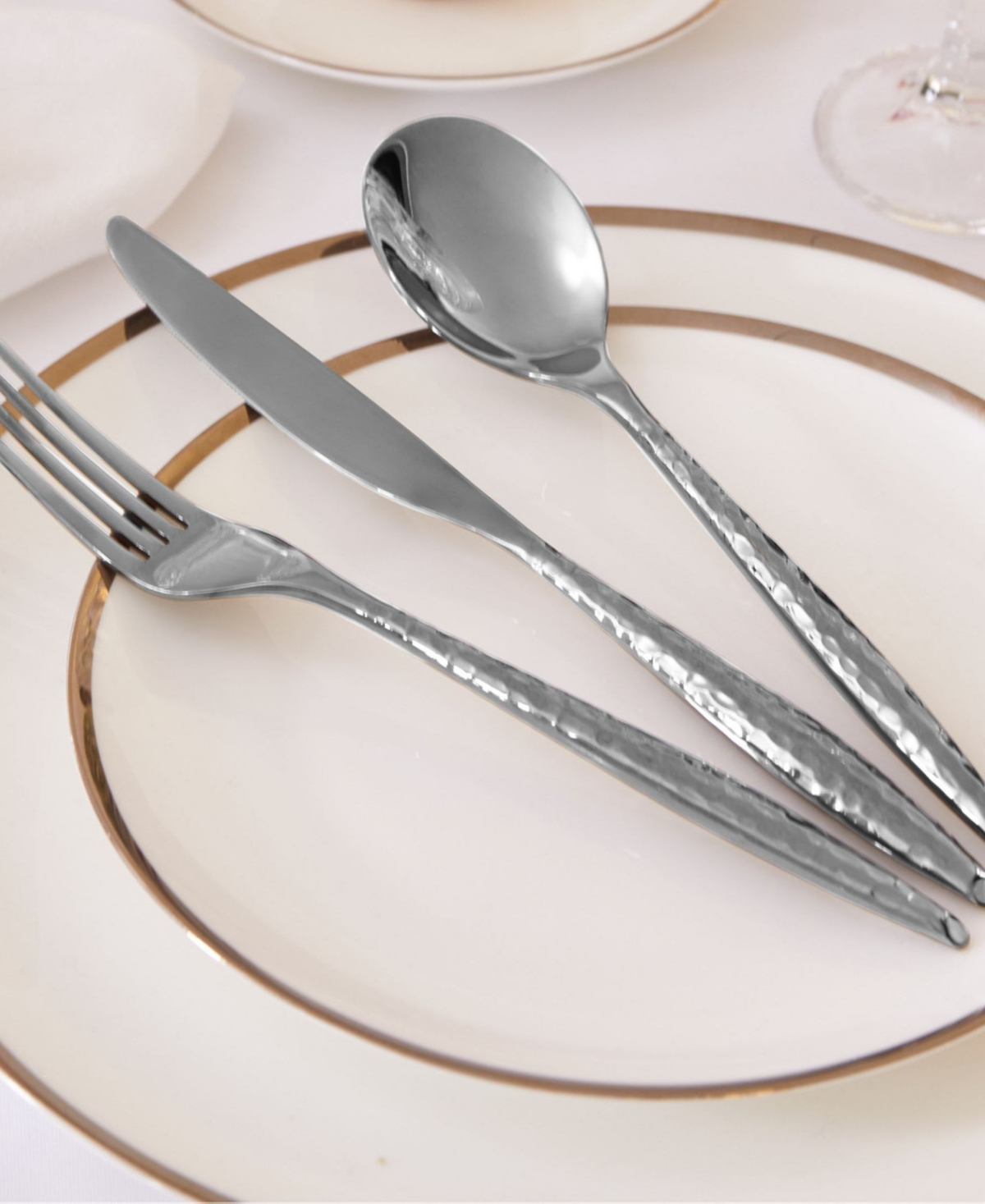 Godinger Avelino Mirror 20 Piece Flatware Set, Service for 4