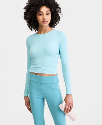 Women's Surplice Long-Sleeve Top