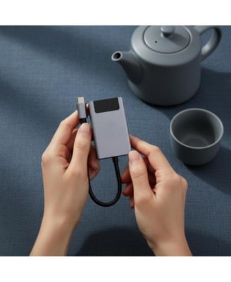 4-in-1 USB-C Hub with 100W PD Charging & 5Gbps USB 3.0, Multiport Digital AV Converter,for Office/Travel/Home