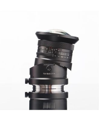 17mm f/4 Tilt Shift Lens for Fujifilm GFX, Black