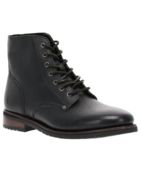Мужские ботинки Frye Barrett Lace-Up, цвет: Чёрный