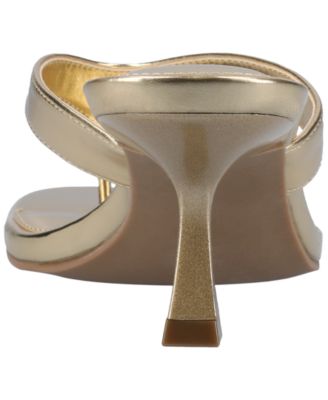 Women's Danielle Kitten Heel Thong Dress Sandals