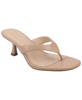 Women's Danielle Kitten Heel Thong Dress Sandals
