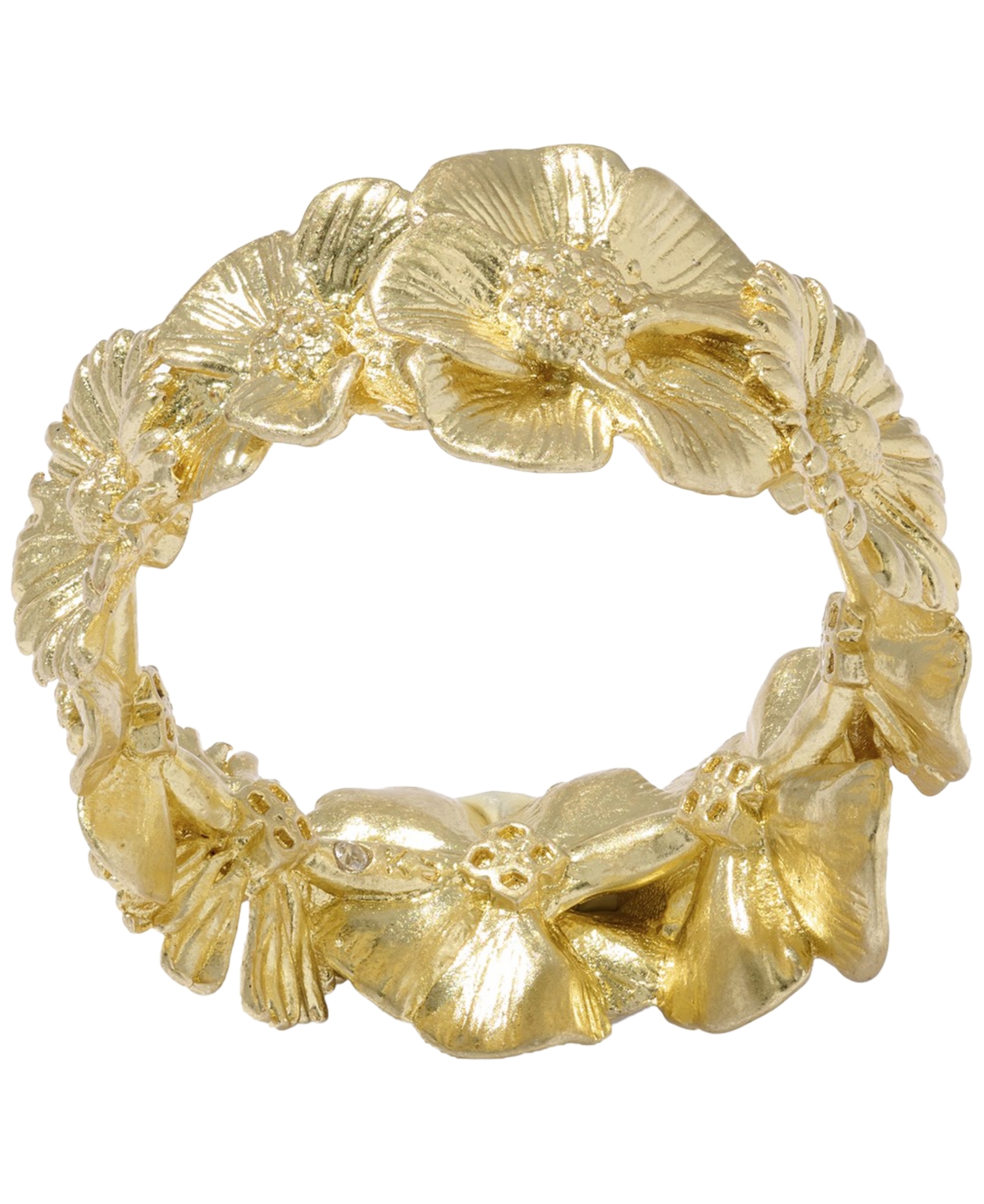 Kendra Scott 14k Gold Over Brass Cailey Flower Band Ring