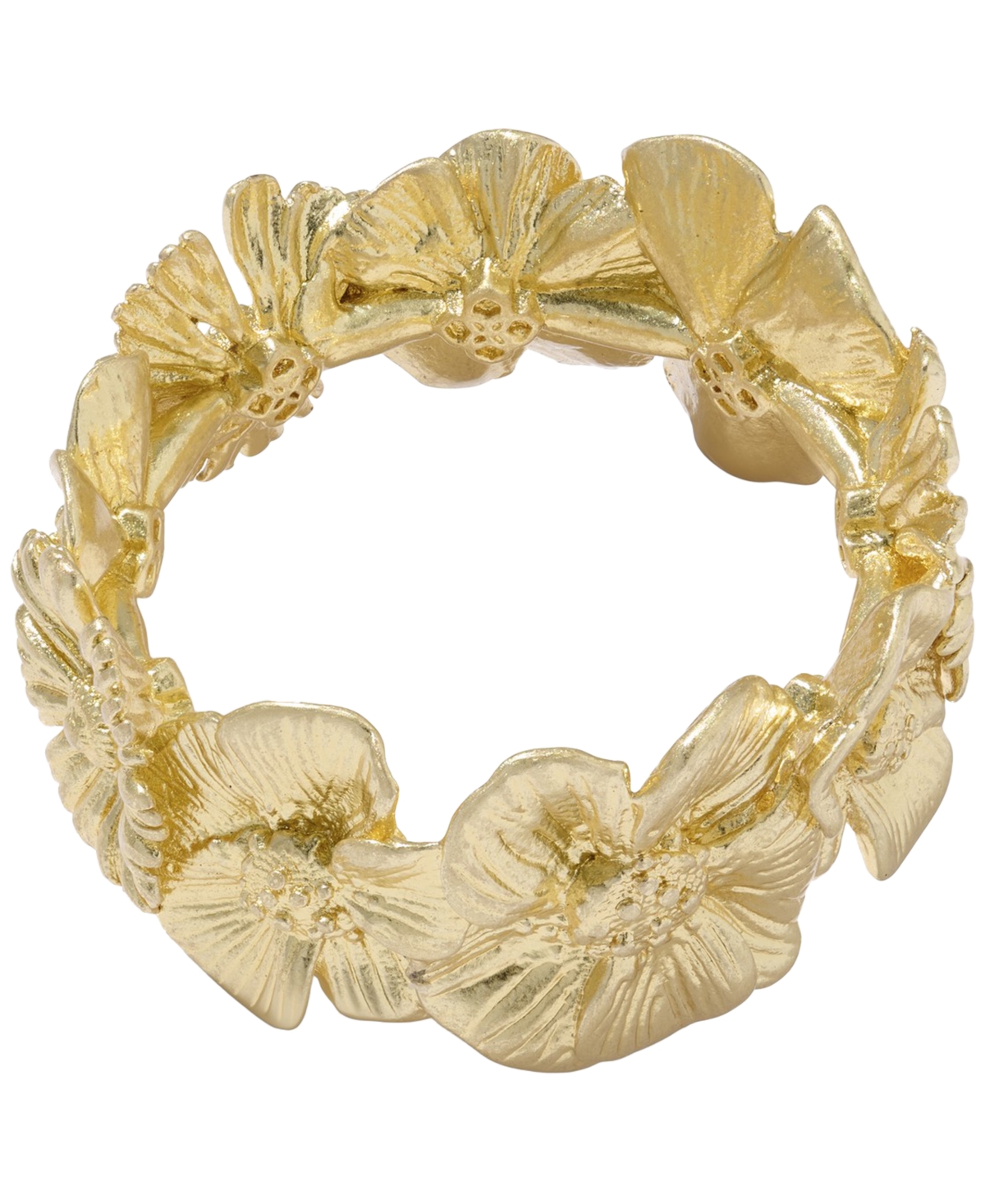 Kendra Scott 14k Gold Over Brass Cailey Flower Band Ring