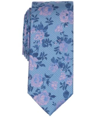Men's Cassis Floral Tie