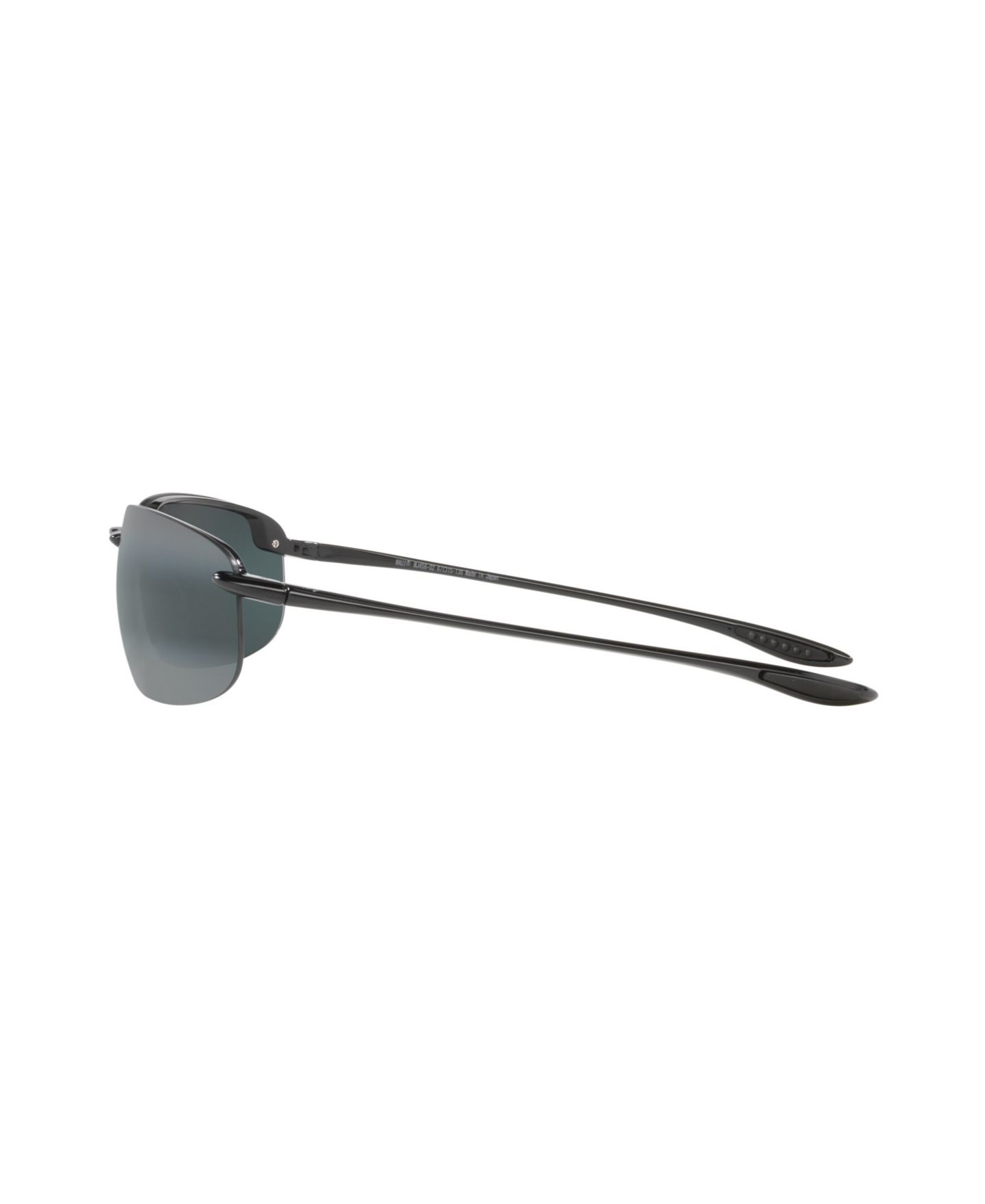 Солнцезащитные очки Maui Jim Unisex Hookipa Polarized Sunglasses, MJ000347, цвет: Чёрный блестящий — фото 3