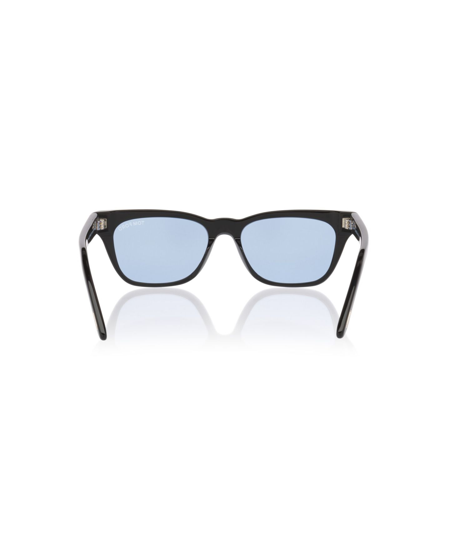 Солнцезащитные очки Tom Ford Unisex Rectangle Penn-02 Sunglasses, TR002274, цвет: Чёрный блестящий — фото 4