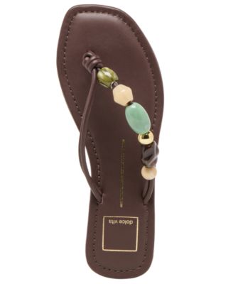 Women's Cely Embellished Thong Flip-Flop Sandals