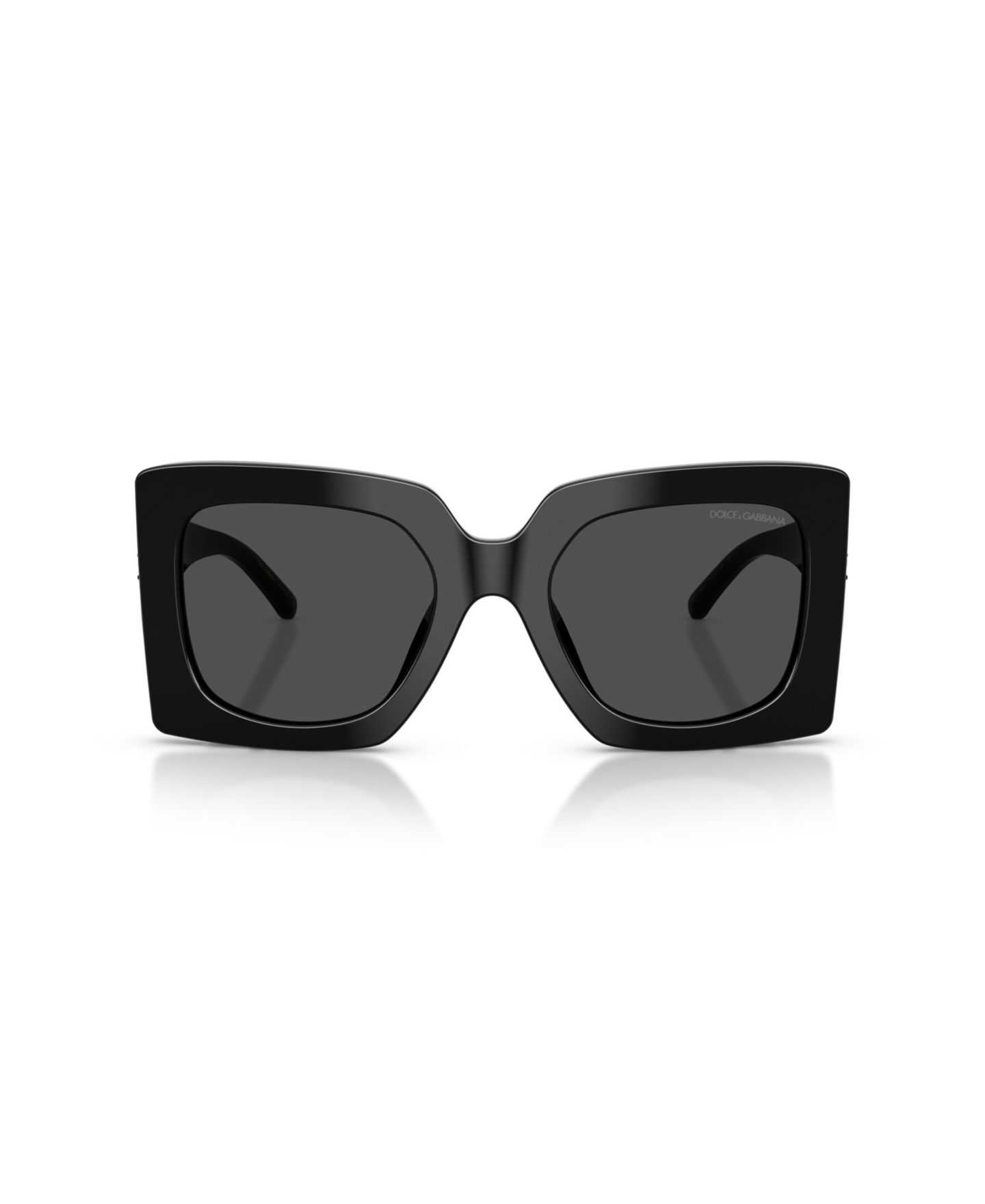 Женские солнцезащитные очки Dolce&Gabbana Square Sunglasses, DG4525B, цвет: Чёрный — фото 2