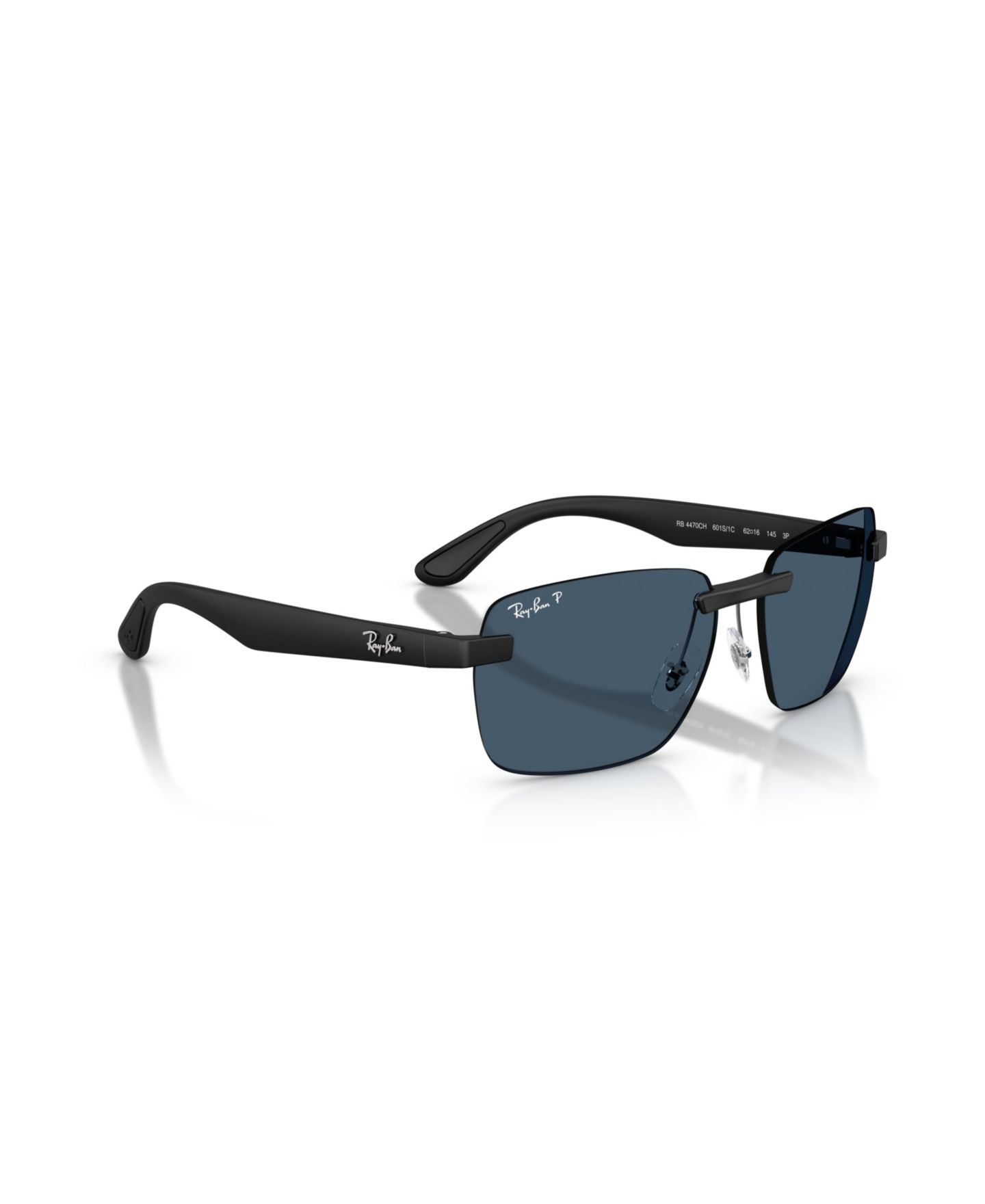 Солнцезащитные очки Ray-Ban Unisex Polarized Sunglasses, RB4470CH, цвет: Песочный чёрный — фото 7