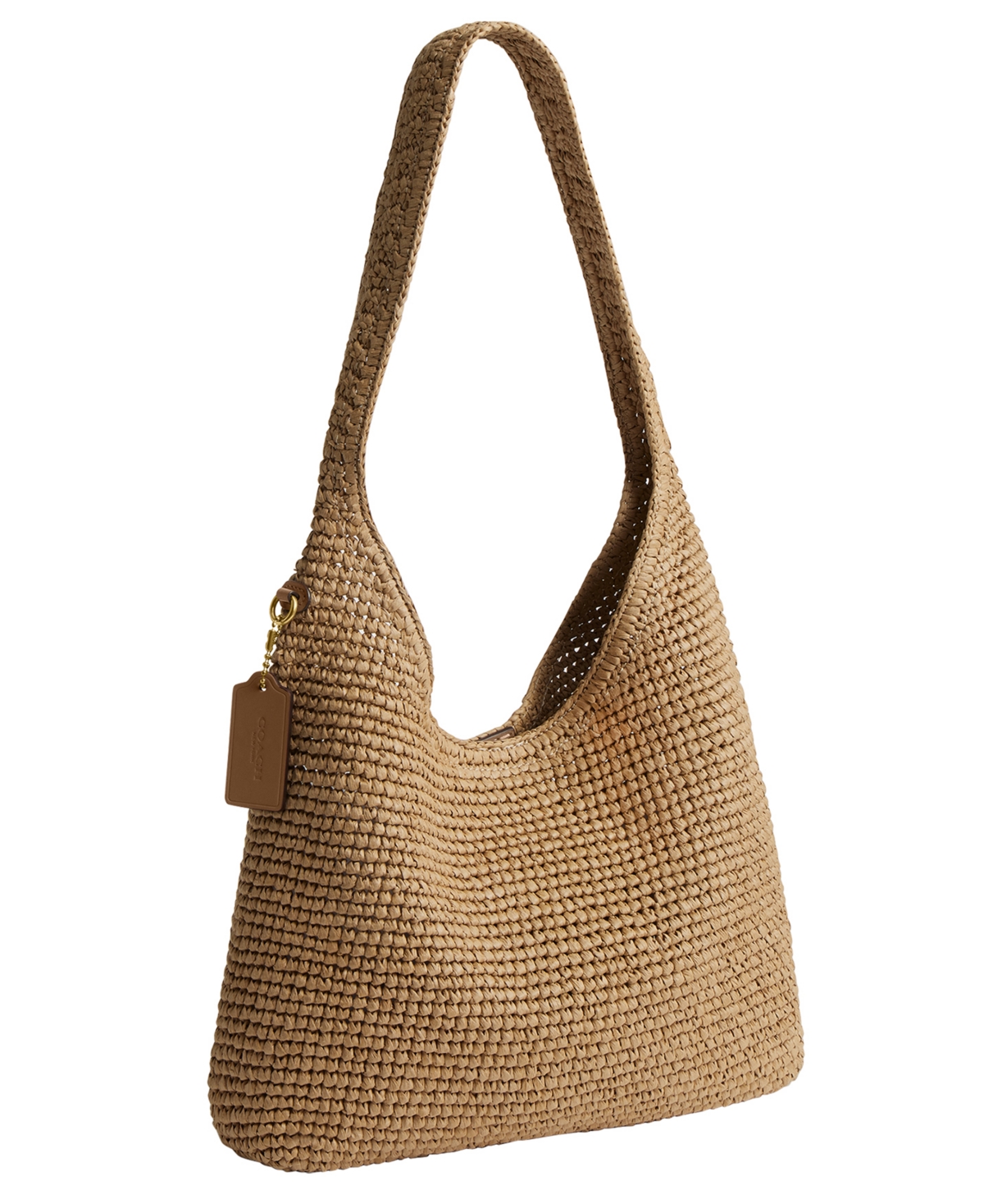 Coach Refined Straw Brooklyn Small Shoulder Bag 28