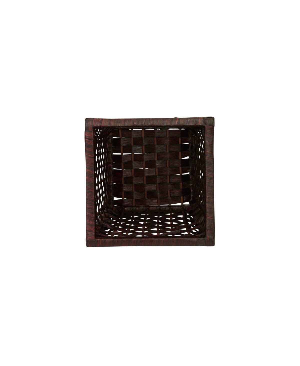 Household Essentials Woven Waste Basket, 3 Gallons, Handwoven Paper Rope with Removable Plastic Liner