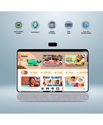 A3 15.6" Educational Touchscreen Tablet, Android 11 HD, 256GB Storage, 13MP Camera & Built-in 10W Speaker