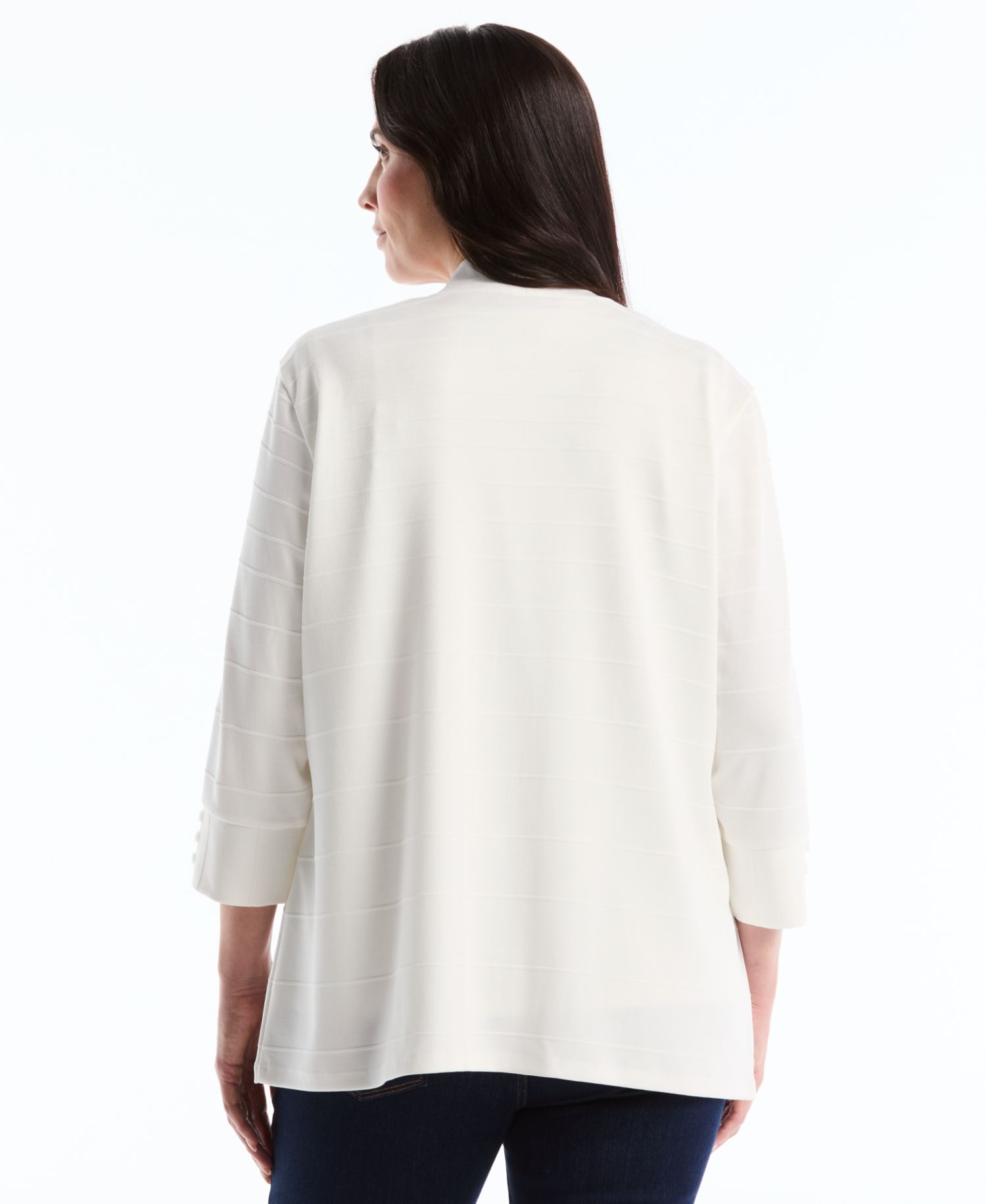 Petite Ottoman Knit Cardigan Sweater