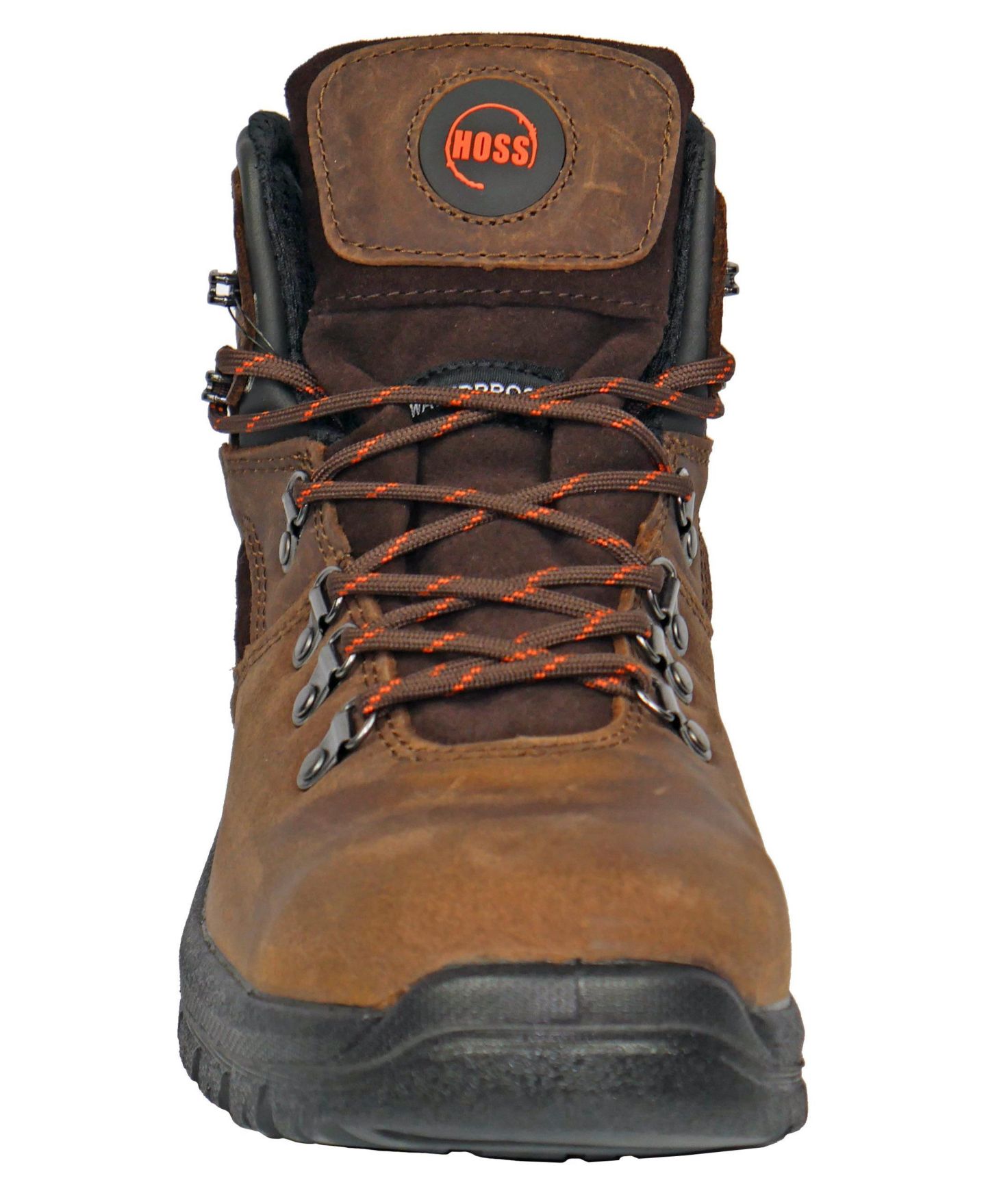 Мужские ботинки Hoss Boot Company Adam 6 Inch Steel Toe Work Boot, цвет: Коричневый — фото 4