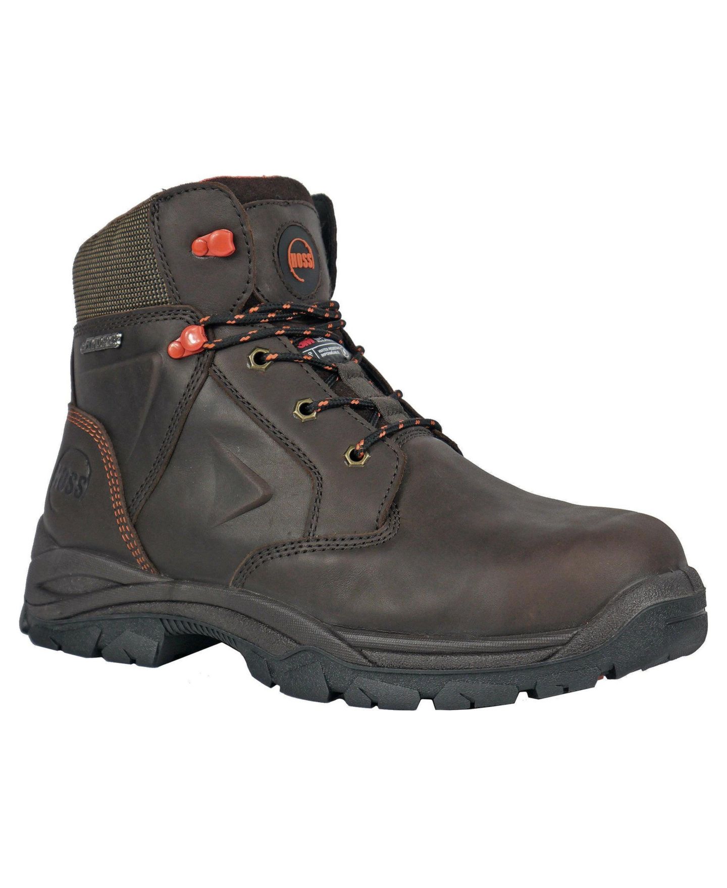 Мужские ботинки Hoss Boot Company Hudson 6-Inch Insulated Composite Toe Work Boot, цвет: Коричневый — фото 1