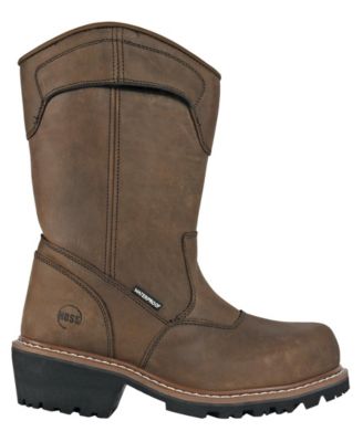 Men's Buford Logger Pull On Composite Toe Work Boot