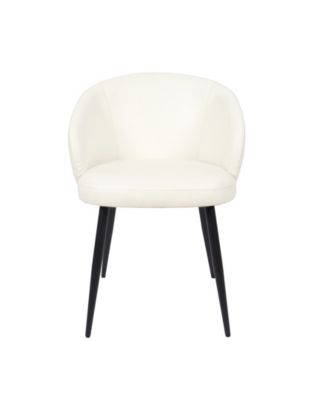 Looma Faux Leather Upholstered Dining Side Chairs, Set of 2