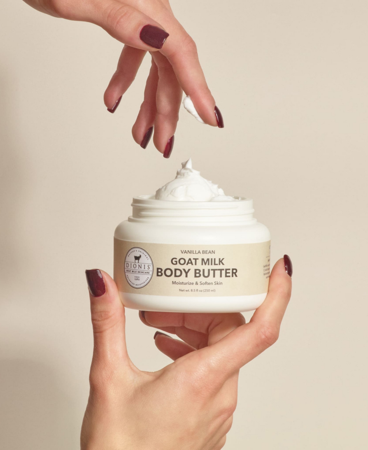 Dionis Vanilla Bean Goat Milk Body Butter, 8.5 oz.