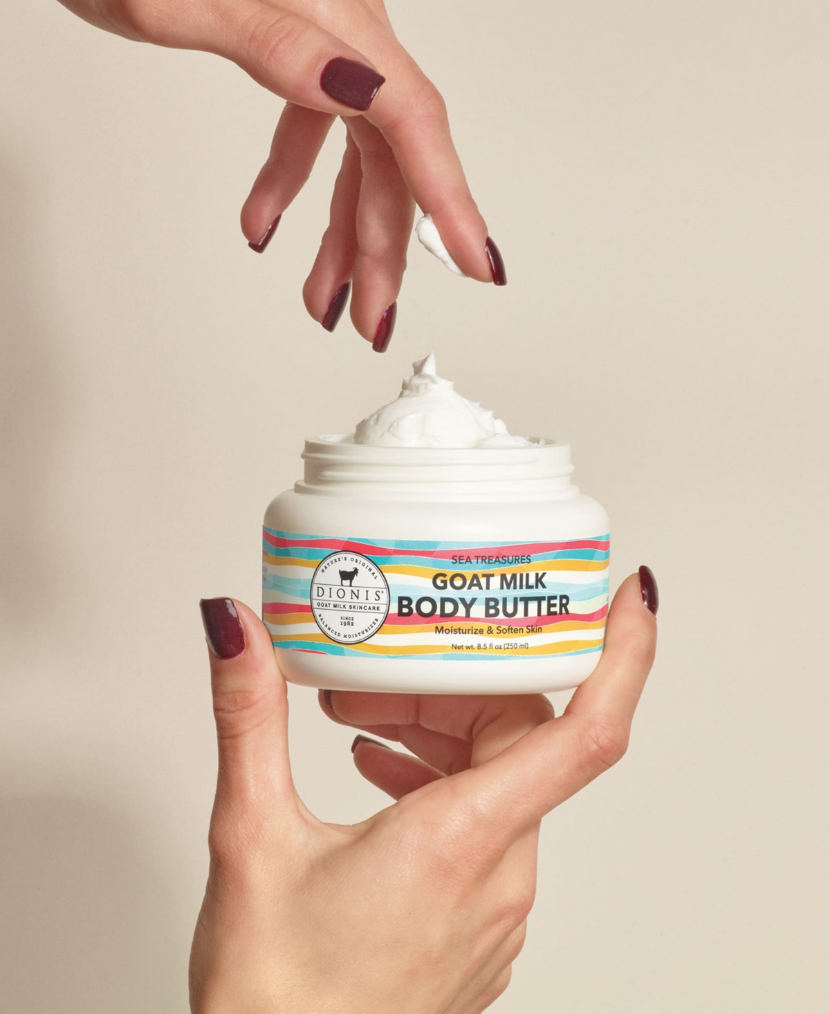 Dionis Sea Treasures Goat Milk Body Butter, 8.5 oz.