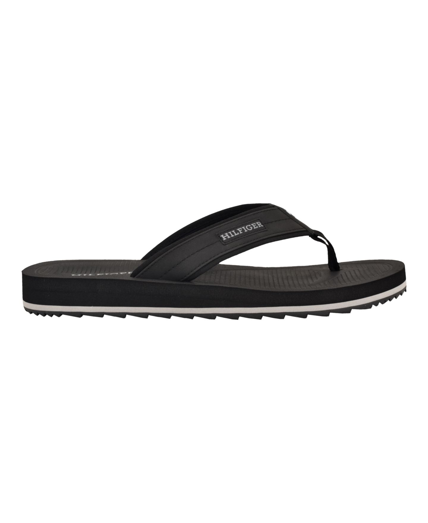 Мужские сандалии Tommy Hilfiger Orlind Casual Fashion Flip Flops, цвет: Средний коричневый — фото 6