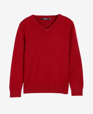 Boy's Basic V-Neck Sweater