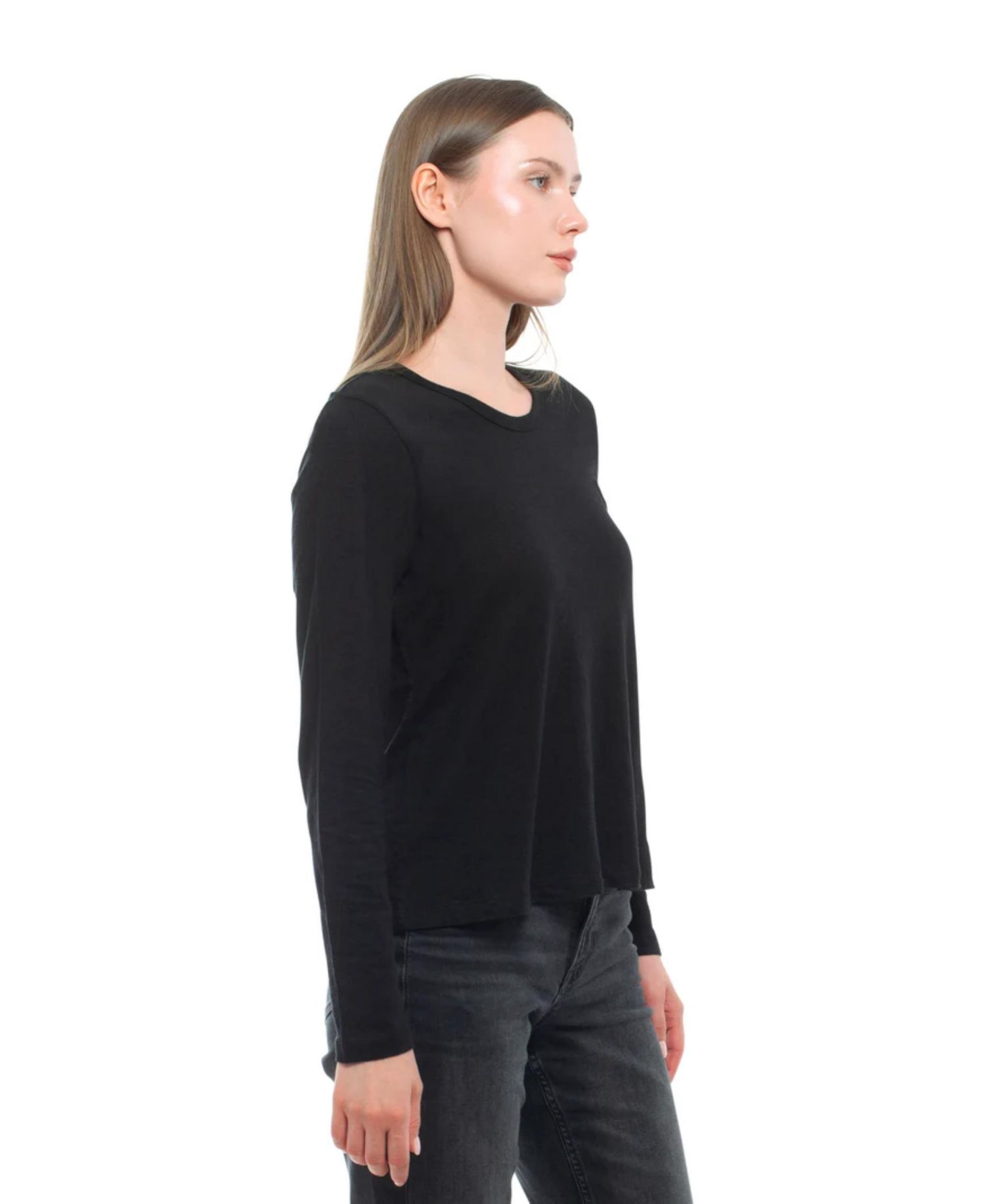 Women's Clothing Baby Fit Long Sleeve Tee