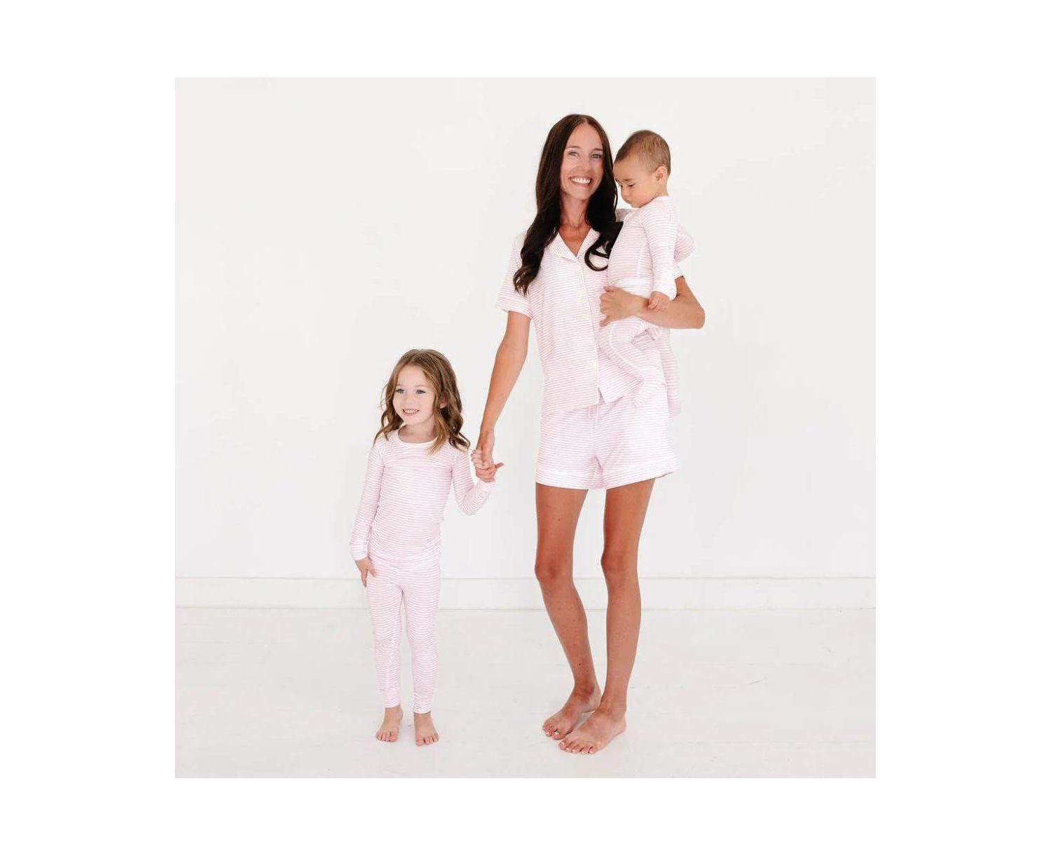 Baby Girls Ballet Stripe Pajama Set
