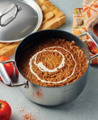 Utsava Tri-Ply Clad Stainless Steel 3.25-Quart Covered Casserole