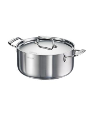 Utsava Tri-Ply Clad Stainless Steel 5-Quart Covered Casserole