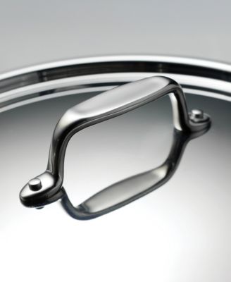 Utsava Tri-Ply Clad Stainless Steel 6.5-Quart Covered Casserole