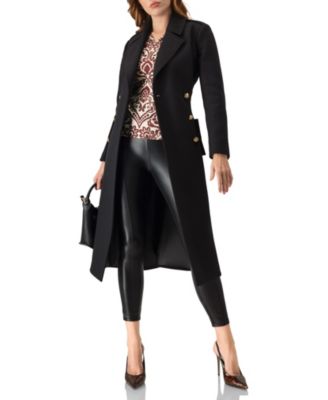 Women's Ruffled V-Neck Abstract Blouse Top