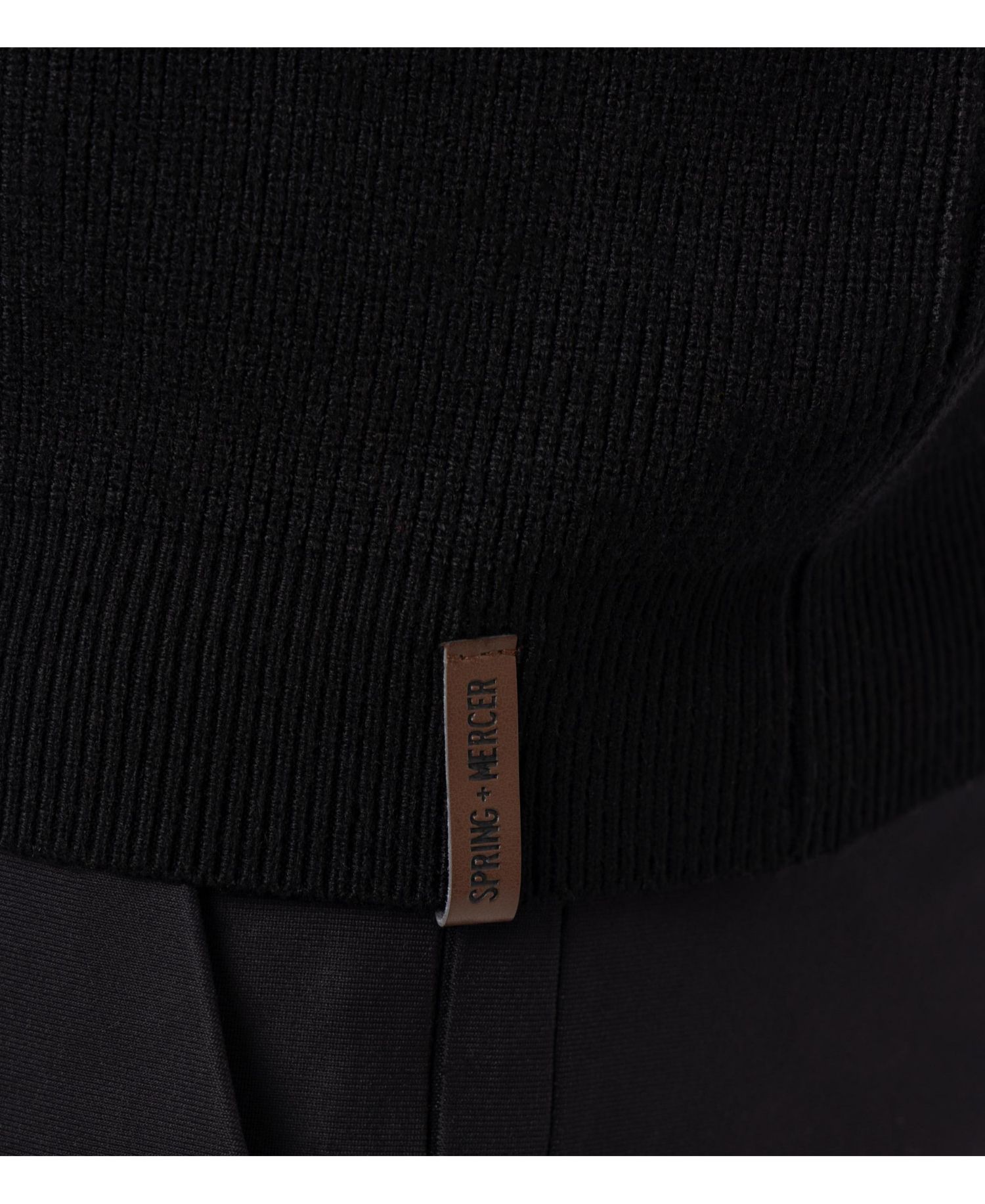 Men's Ribbed Turtle Neck Sweater