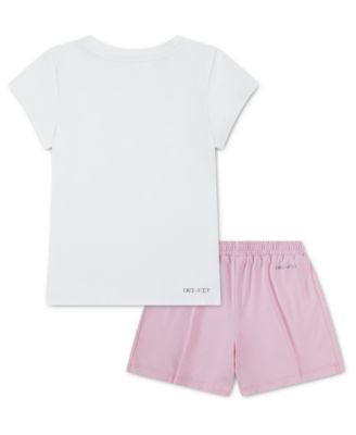 Girls' 4-6X All Day Play T-Shirt and Skort, 2-Piece Set
