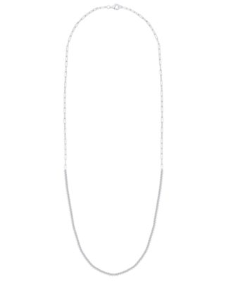 Diamond Necklace (1 ct. t.w.) in Sterling Silver 