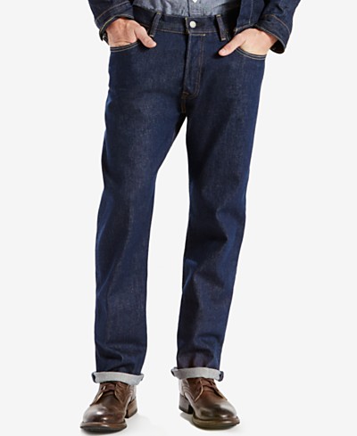 Lucky Brand Men's 411 Athletic Taper Coolmax Stretch Jeans - Macy's