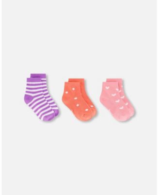 Toddler| Little Girl 3 Pairs Socks