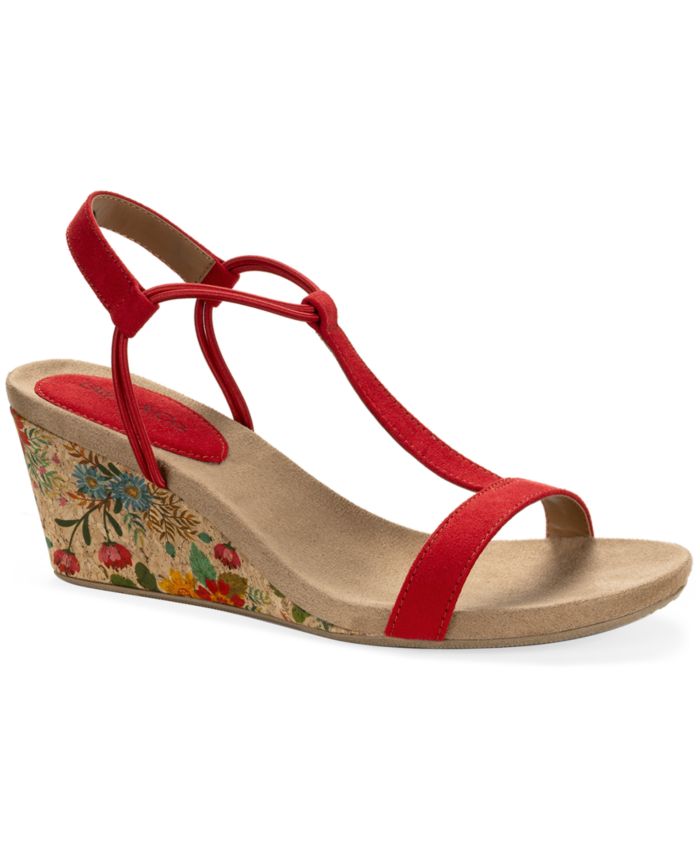 Style Co Womens Mulan Wedge Sandals Created For Macys