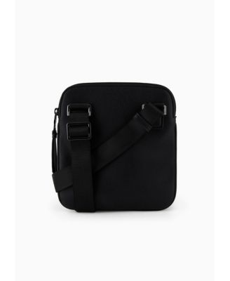 Men's Flat External Pocket Crossbody Bag