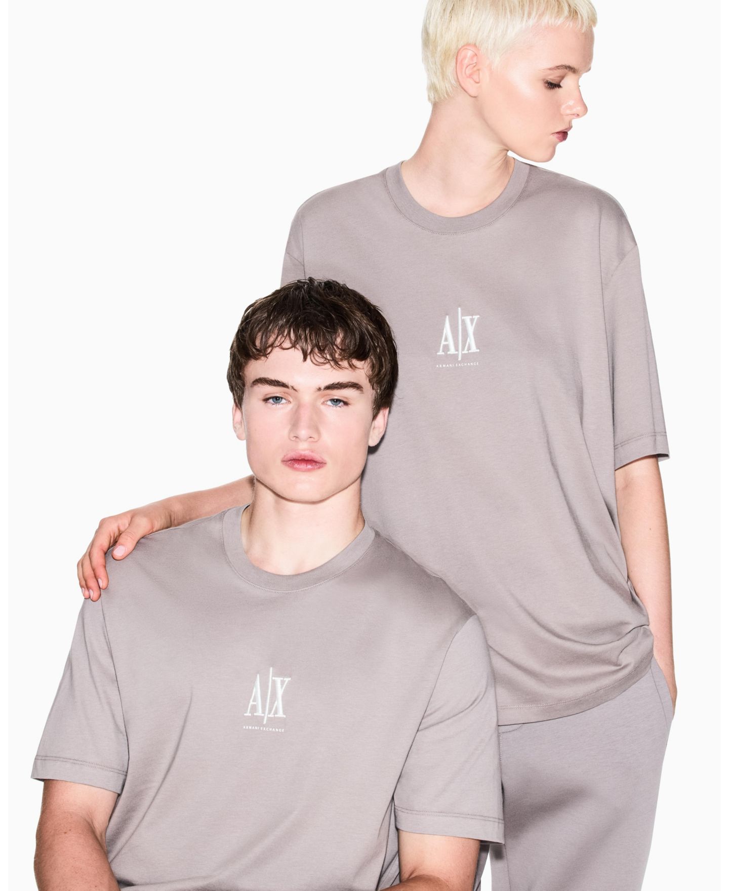 Мужская футболка A|X Armani Exchange Small Logo Icon, цвет: Чёрный — фото 10