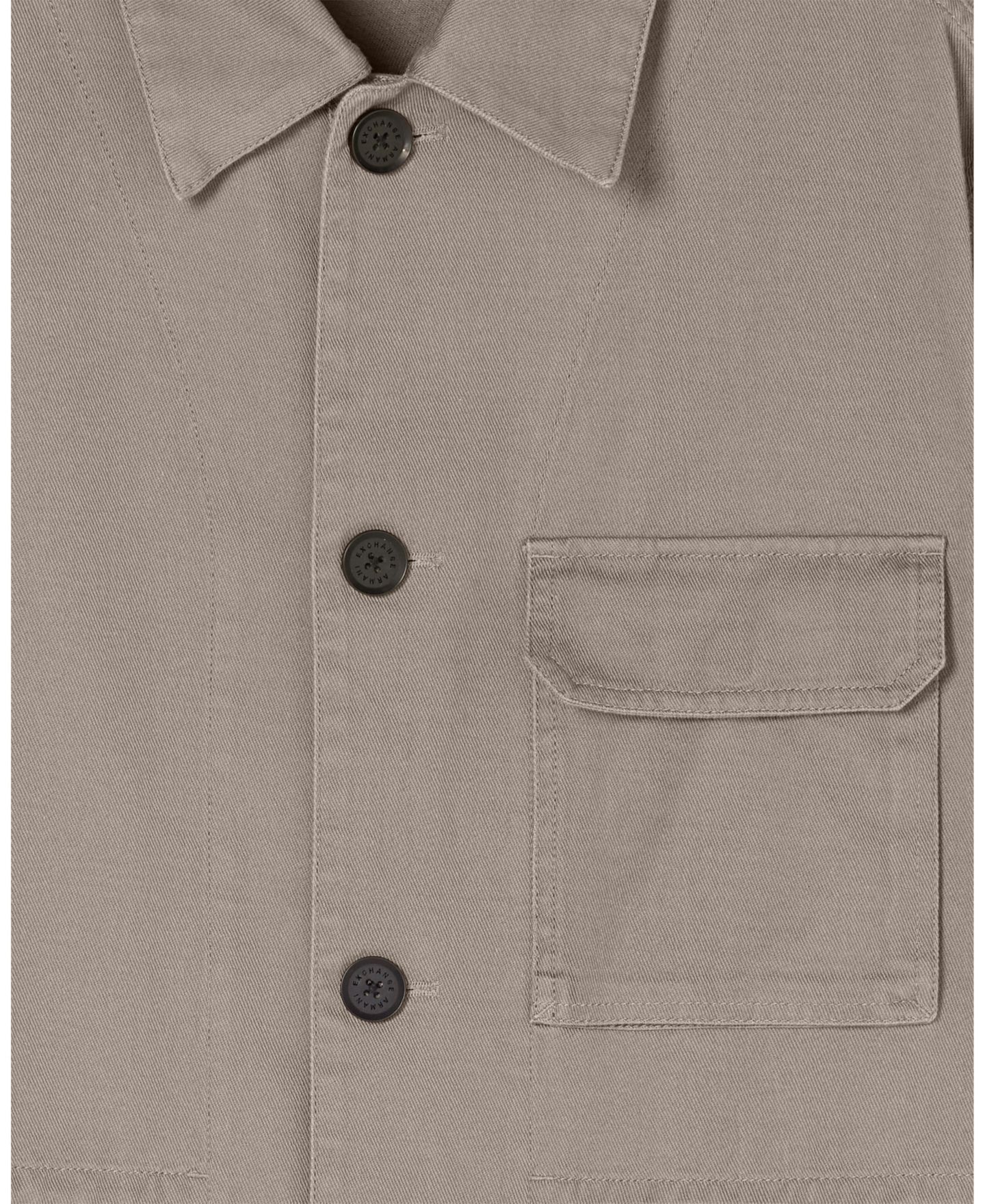 Мужской пиджак A|X Armani Exchange Ibiza X Twill Sport Coat, цвет: Бежевый — фото 4