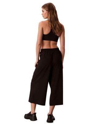 Women's Commuter Wide-Leg Capri Pants